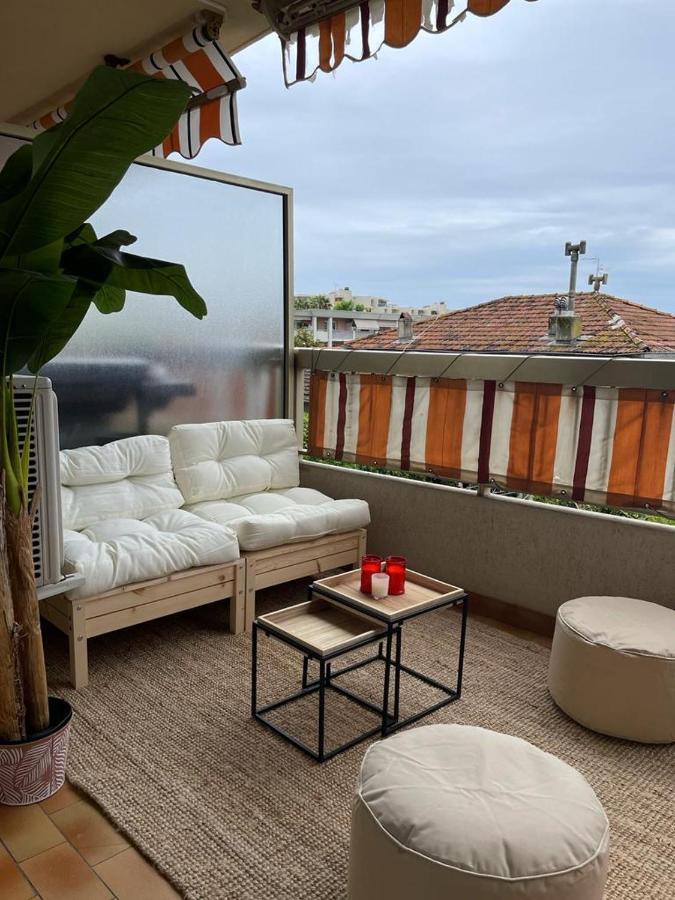 Grand 2 Pieces A 4Mns De La Plage Кань-сюр-Мер Экстерьер фото